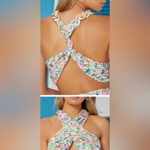 SHEIN Multicolor Halter Top